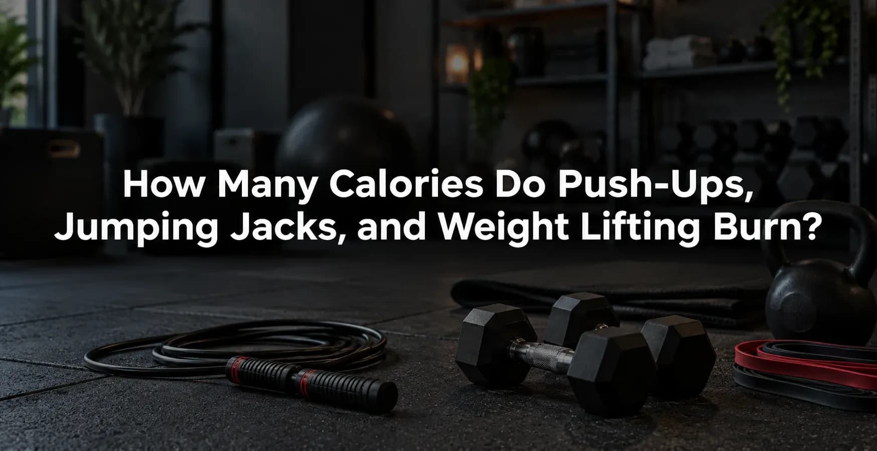 How Many Calories Do Push-Ups, Jumping Jacks, and Weight Lifting Burn?