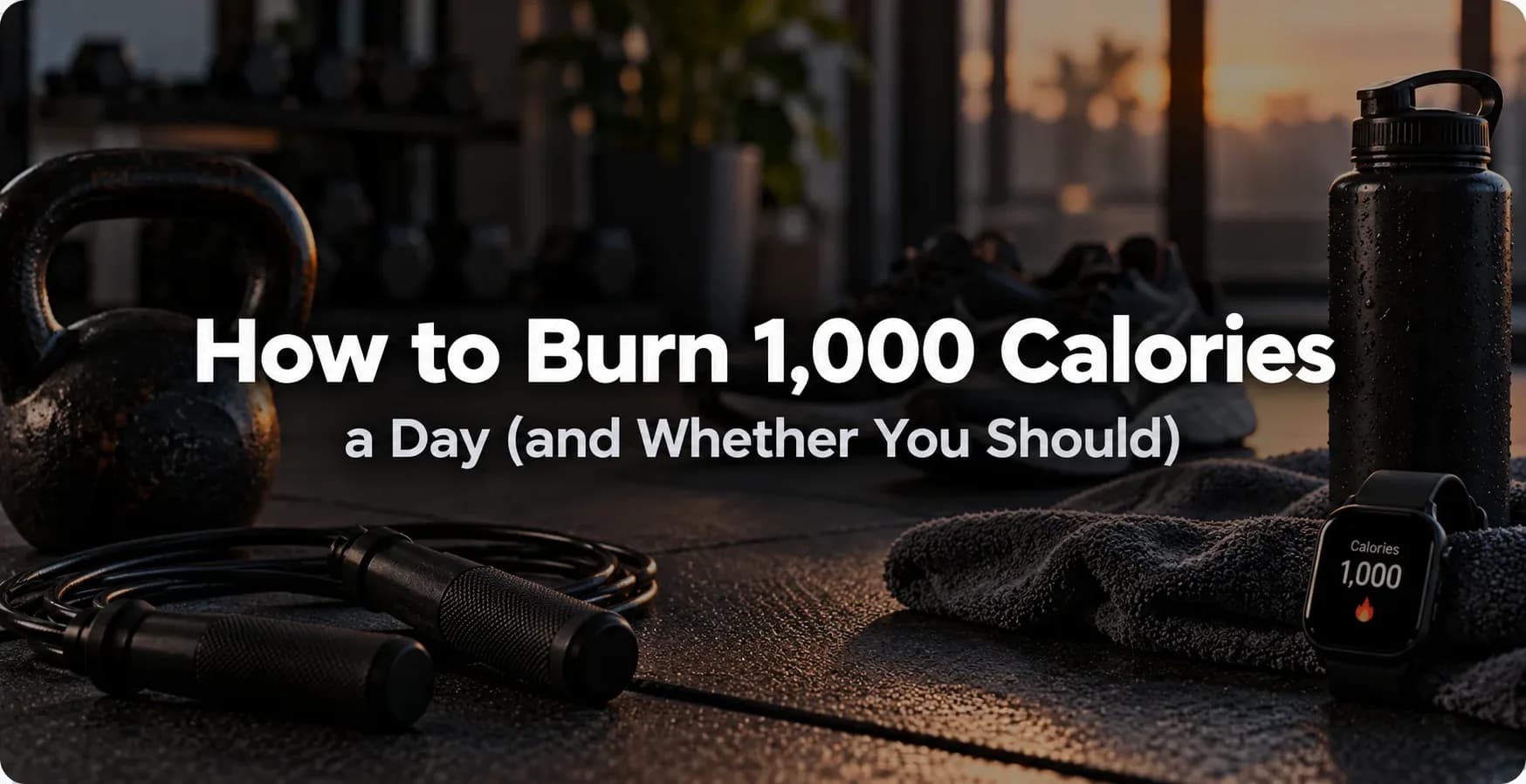 How to Burn 1,000 Calories a Day (and Whether You Should)