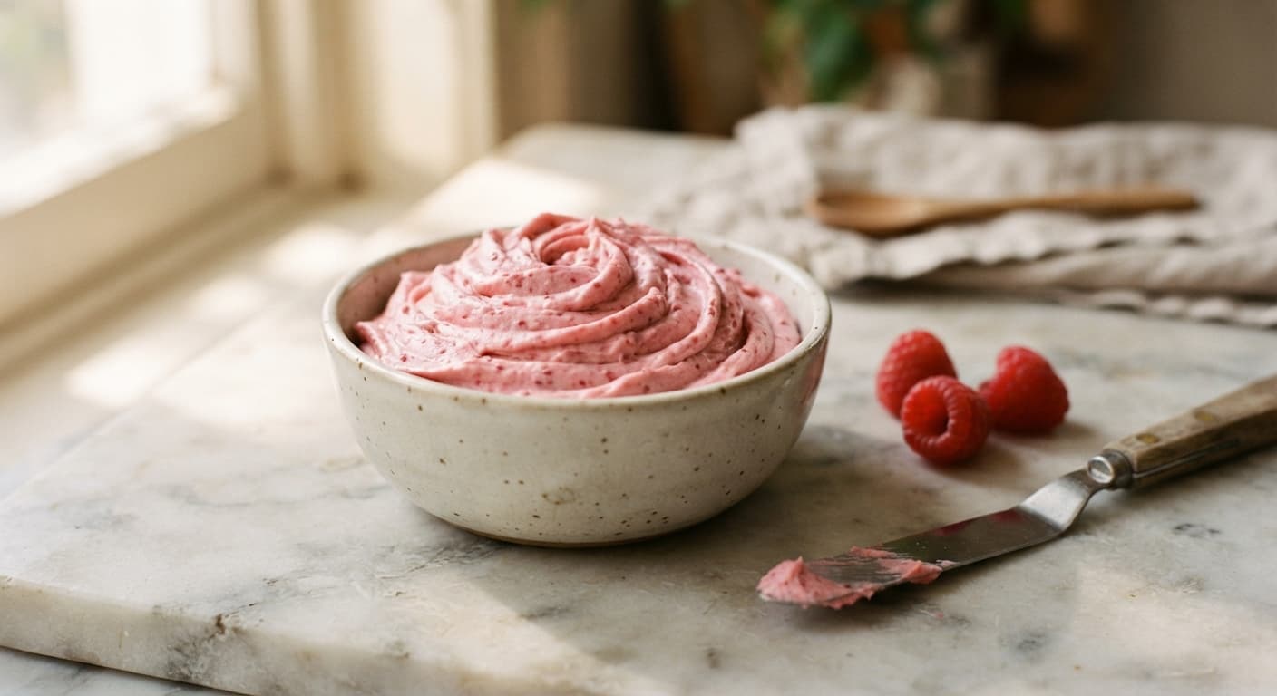 Raspberry Vegan Buttercream Frosting