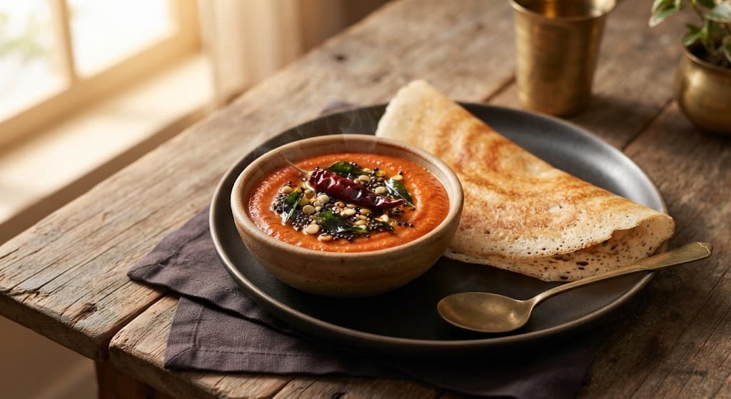 South Indian Tomato Chutney