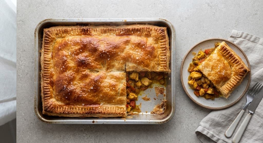 Chicken Balti Pie