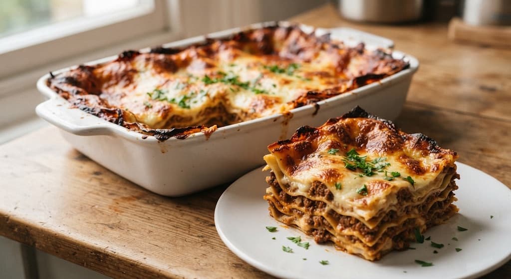 Slow-Cooked Beef Lasagne