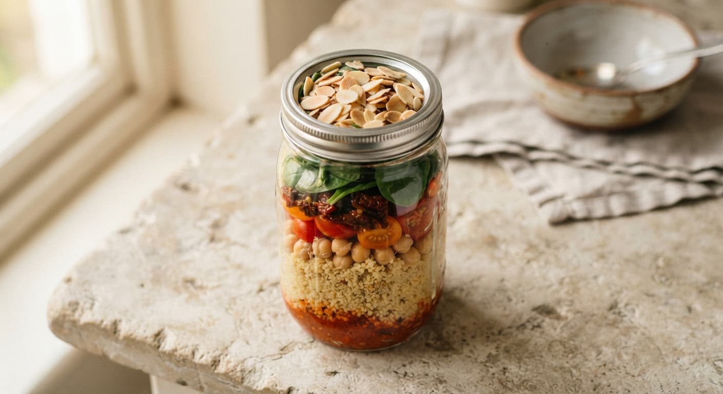 Harissa and Tomato Couscous Pots