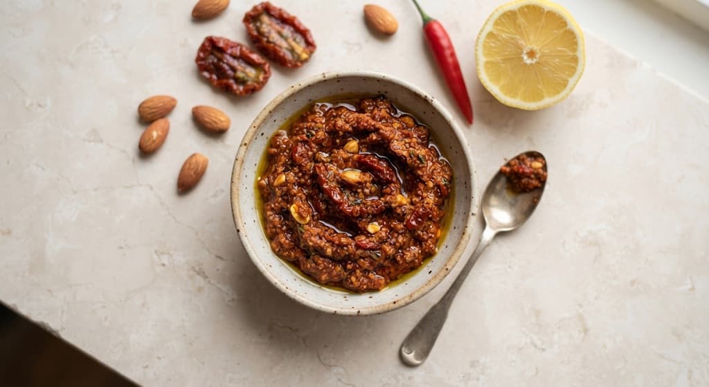 Sun-Dried Tomato & Smoked Almond Pesto