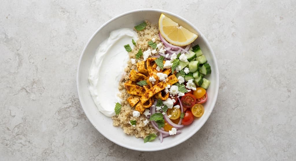 Tofu Gyros Bowl