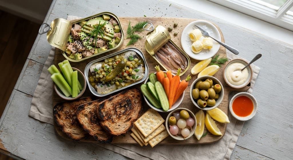 Tinned Fish Sharing Board