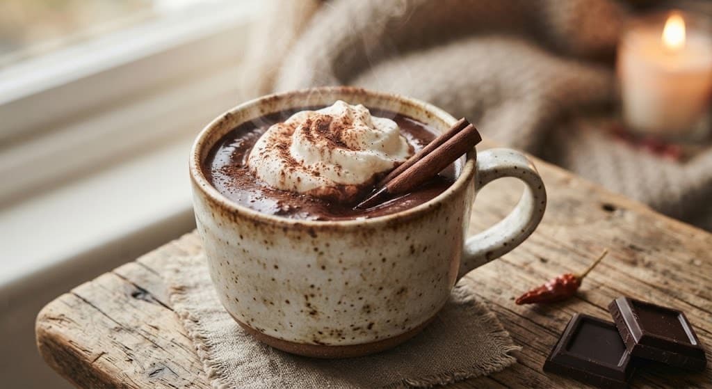 Thick Spiced Chilli Hot Chocolate