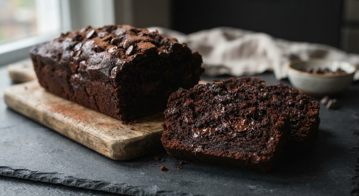 Chocolate Courgette Loaf Cake
